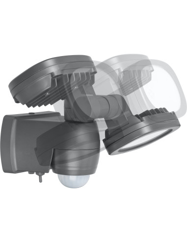 Foco LED de pared doble a batería...