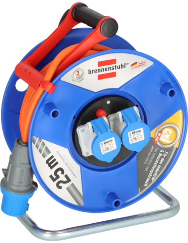 Enrollacables Garant® IP44 con asa...