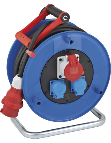 Enrollacables Garant® IP44 con asa...