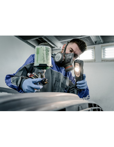 Linterna LED con batería recargable...