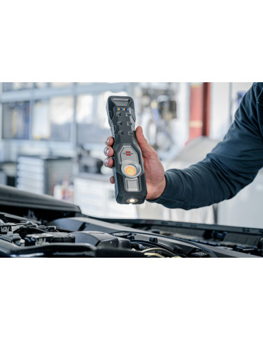 Linterna LED con batería recargable...