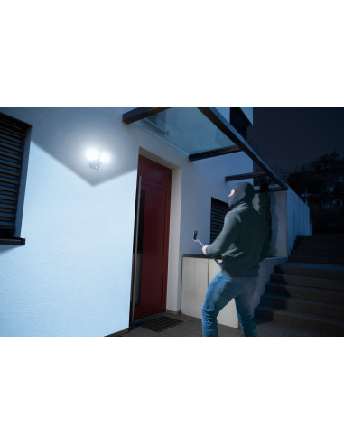 Foco LED doble de pared WF con...