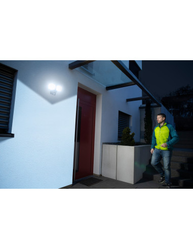 Foco LED doble de pared WF con...