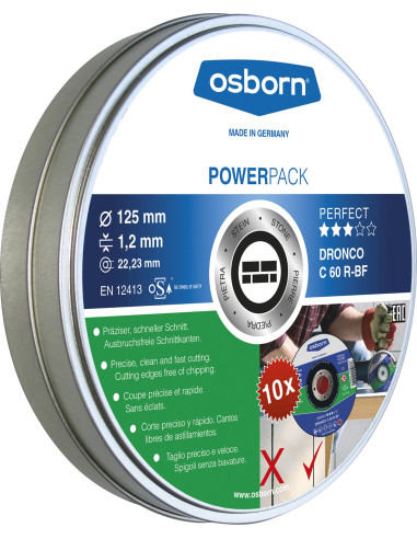 Pack de discos de corte C 60 R...