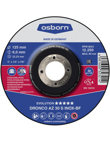 Disco de besbaste AZ 30 S...