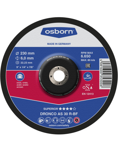 Disco de desbaste AS 30 R Special-metal