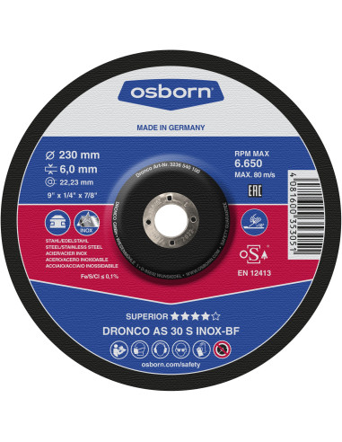 Disco de desbaste AS 30 INOX...