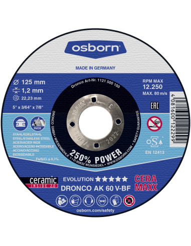 Disco de corte ultra rápido AK 60 V...