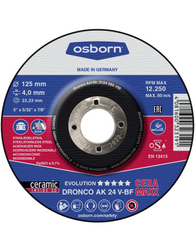 Disco de desbaste AK 24 V Evolution...