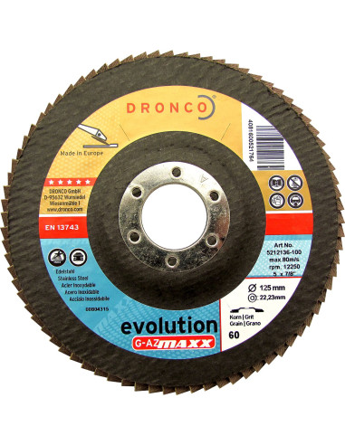 Discos de láminas abrasivas zirconio...