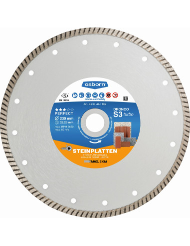 Disco de diamante Perfect S3 Turbo -...