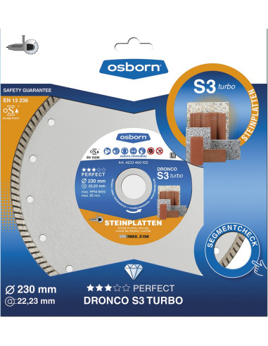 Disco de diamante Perfect S3 Turbo -...