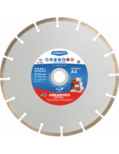 Disco de diamante Superior A4 -...