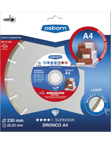 Disco de diamante Superior A4 -...