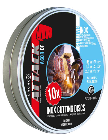 Pack de discos de corte A 60 R ATTACK...