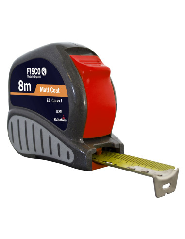 Flexómetro clase I con caja ABS con...