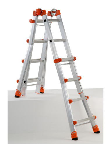 Escalera multifunción telescópica de...