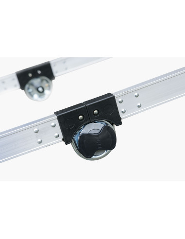 Escalera de tijera de aluminio con...