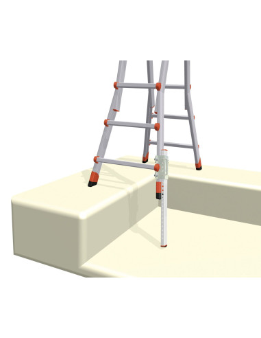 Pie ajustable para escaleras...