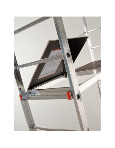 Andamio de aluminio con sistema de...