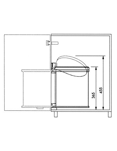 Cubo de basura integrable Compact-Box