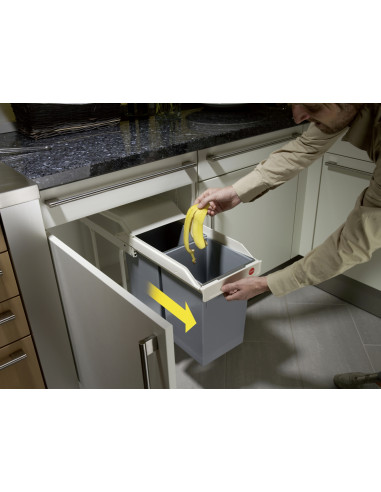 Cubo de reciclaje integrable...