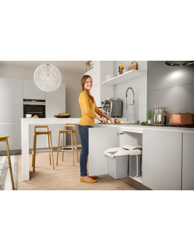 Cubo de reciclaje integrable...