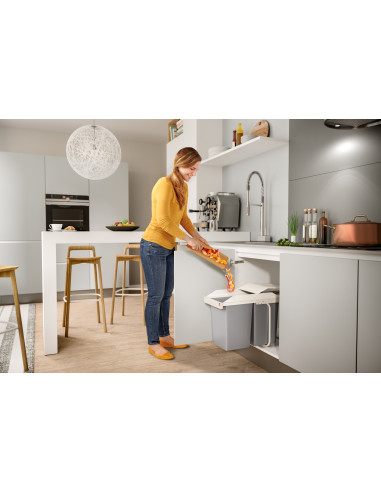 Cubo de reciclaje integrable...