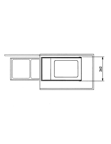 Cubo de reciclaje integrable...