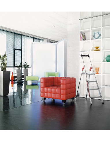 Escalera de tijera de aluminio L60...