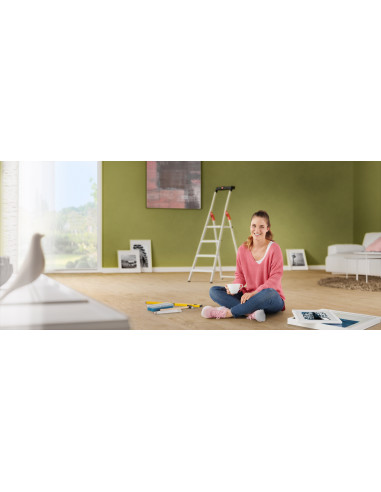 Escalera de tijera de aluminio L60...