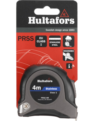 Flexómetro clase I de acero...