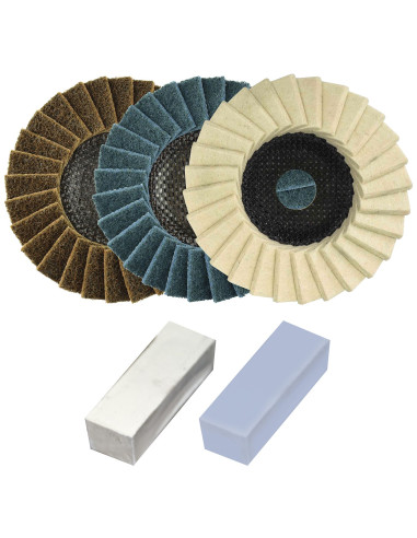 Set de pulido y abrillantado