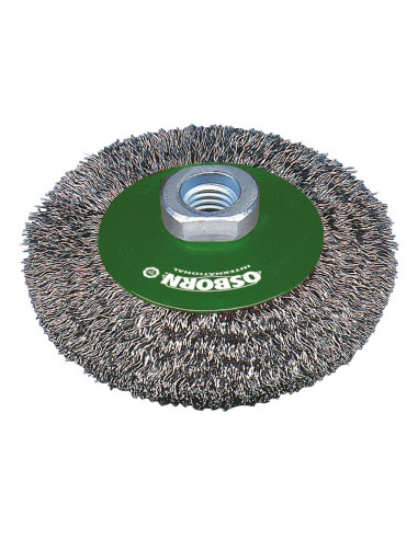 Cepillos cónicos ondulados - Tuerca M14