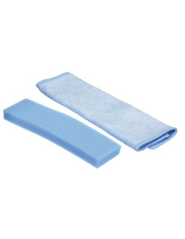 Esponja y trapo de pulido