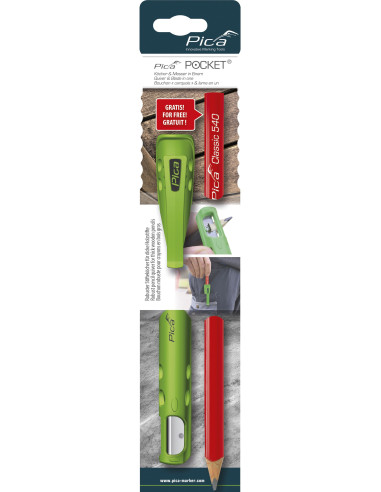 Funda y sacapuntas en uno Pica Pocket