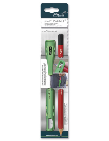 Funda y sacapuntas en uno Pica Pocket