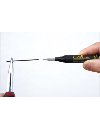 Marcador permanente de tinta para...