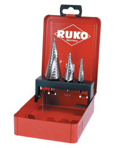 Juego de brocas escalonadas...