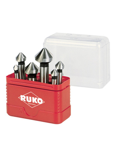 Juego de 6 avellanadores cónicos DIN...