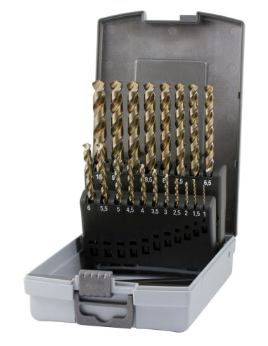 Juegos de brocas helicoidales DIN 338...