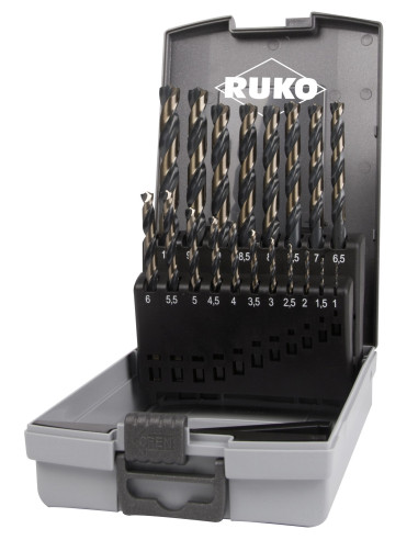 Juegos de brocas helicoidales DIN 338...