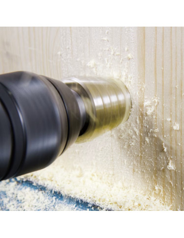 Juego de 3 brocas escalonadas HSS-TiN...