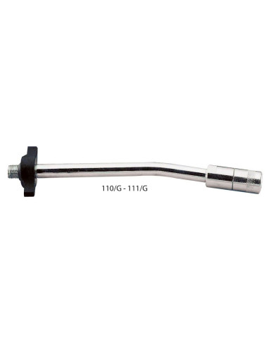 Lanzas tubulares acodadas