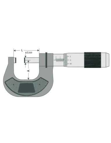 Micrómetro de exteriores alta...