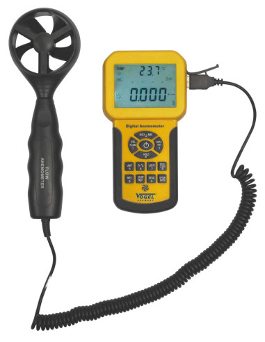 Anemómetro electrónico digital...
