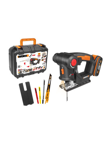 Worx WX550 - Sierra 2en1, sable/calar...