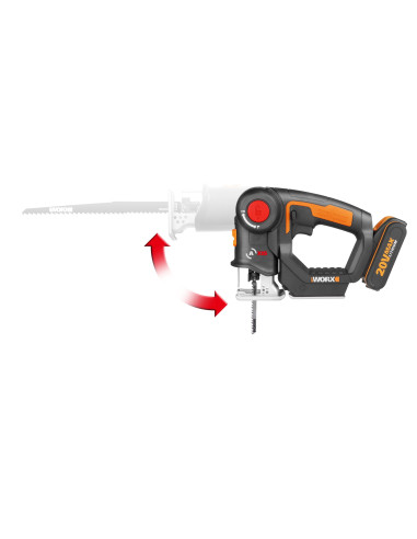 Worx WX550 - Sierra 2en1, sable/calar...