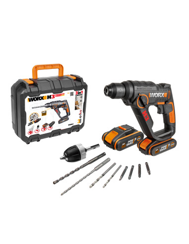 Worx WX390.1 - H3 Martillo / Taladro...