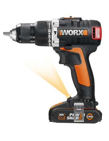 Worx WX373 - Taladro percutor...